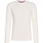 Sweat-shirt Cappuccino Italia Cable Pullover Wit