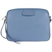 Sac Bandouliere LANCASTER Sac trotteur Ref 54389 Bleu Stone 24*17*7 cm