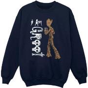 Sweat-shirt enfant Avengers Infinity War I Am Teenage Groot