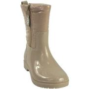 Chaussures enfant Xti Bottes de pluie beiges pour fille 150128