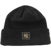 Bonnet New-Era Metallic badge cuff knit neyyan blkmtg