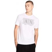 Debardeur EAX Tee shirt homme Blanc 6RZTHBZJH4Z - XS