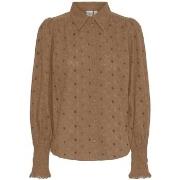 Blouses Y.a.s YAS Shirt Surio L/S - Toasted Coconut