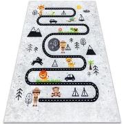 Tapis Rugsx Tapis lavable JUNIOR 51490.802 animaux, rues pour 140x190 ...