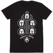 T-shirt Star Wars: The Mandalorian Strength Is Survival