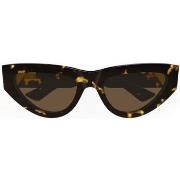 Lunettes de soleil Bottega Veneta BV1176S Lunettes de soleil, Havana/M...