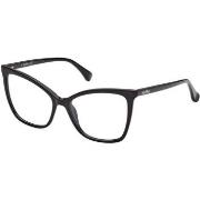 Lunettes de soleil Max Mara MM5060 Cadres Optiques, Noir, 54 mm