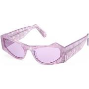 Lunettes de soleil Gcds GD0022 Lunettes de soleil, Lilas/Violet, 53 mm