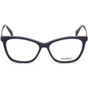 Lunettes de soleil Max Mara MM5009 Cadres Optiques, Bleu, 54 mm