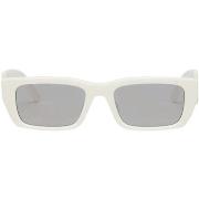 Lunettes de soleil Palm Angels Palm Lunettes de soleil, Blanc/Argent, ...