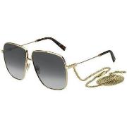 Lunettes de soleil Givenchy GV 7183/S Lunettes de soleil, Or/Gris, 63 ...