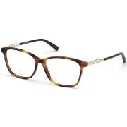 Lunettes de soleil Swarovski SK5371 Cadres Optiques, Havana, 54 mm