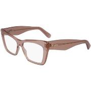 Lunettes de soleil Ferragamo SF2865 42909 Cadres Optiques, Rose, 55 mm