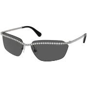 Lunettes de soleil Swarovski SK7001 Lunettes de soleil, Gunmetal/Gris,...