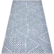 Tapis Rugsx Tapis COLOR 47176360 SISAL lignes, triangles, zigz 60x110 ...