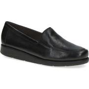 Mocassins Caprice black nappa casual closed loafers