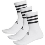 Chaussettes de sports adidas 3-Stripes Cushioned Crew Socks 3 Pairs