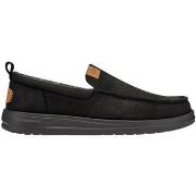 Ville basse HEY DUDE WALLY MOC LEATHER