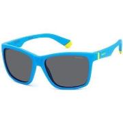 Lunettes de soleil Polaroid PLD 8057/S Lunettes de soleil, Bleu/Gris, ...