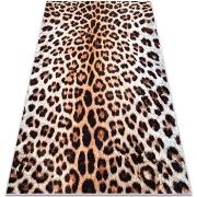 Tapis Rugsx Tapis lavable MIRO 51568.804 Motif léopard antidà120x170 c...