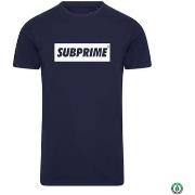T-shirt Subprime Shirt Block Navy