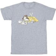 T-shirt enfant Disney Beauty And The Beast Belle Reading