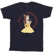 T-shirt enfant Disney Beauty And The Beast I'd Rather Be Reading