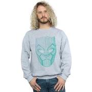 Sweat-shirt Marvel Black Panther Tribal Mask