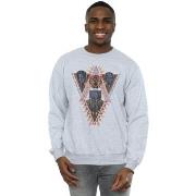 Sweat-shirt Marvel Black Panther Tribal Heads