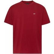 T-shirt Tommy Jeans T Shirt homme Ref 61917 XMO Rouge