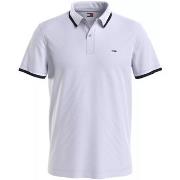 T-shirt Tommy Jeans Polo Ref 61913 YBR Blanc