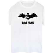 T-shirt Dc Comics Batman Black Stare Logo