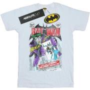 T-shirt Dc Comics Batman Joker Playing Card Cover