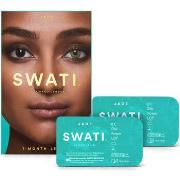 Accessoires yeux Swati Lentillas mensuales Verde Jade