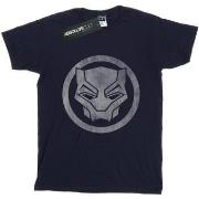 T-shirt Marvel Black Panther Distressed Icon