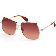 Lunettes de soleil Max Mara MM0035-H JEWEL Lunettes de soleil, Or/Marr...