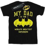 T-shirt Dc Comics My Dad Is Batman