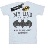 T-shirt Dc Comics My Dad Is Batman