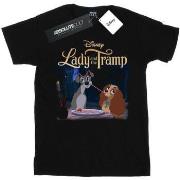 T-shirt Disney Lady And The Tramp Homage