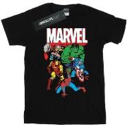 T-shirt Marvel Hero Group
