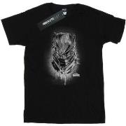 T-shirt Marvel Black Panther Spray Headshot