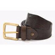 Ceinture Mancini Ceinture cuir texturée marron-046462