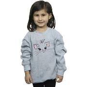 Sweat-shirt enfant Disney Classics Marie Face Pocket