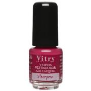 Vernis à ongles Vitry Vernis à Ongles Mini Pourpre 4Ml