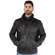 Blouson Daytona Blouson Lamb Zenith en cuir Ref 61165 Noir