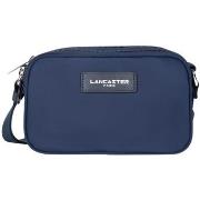 Sac Bandouliere LANCASTER Mini sac trotteur Ref 510 75 Bleu fonce