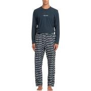 Pyjamas / Chemises de nuit Calvin Klein Jeans Pyjama long fermée