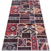 Tapis Rugsx Tapis lavable ANDRE 2305 oriental patchwork antidà160x220 ...