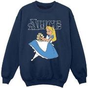 Sweat-shirt enfant Disney Alice In Wonderland Flowers