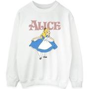 Sweat-shirt Disney Alice In Wonderland Take A Bow